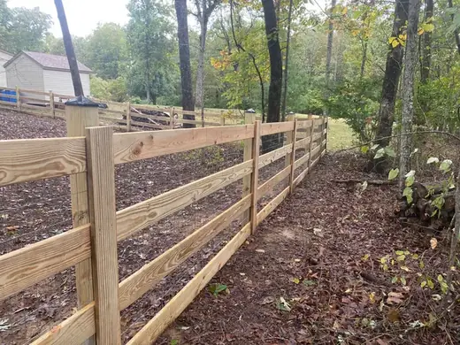 Fence installed by Upper Cumberland Fence LLC in the Upper Cumberland region of Tennessee