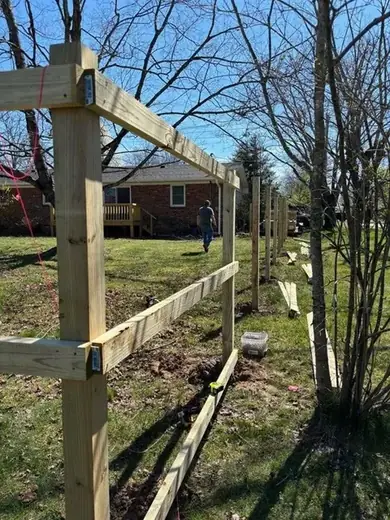 Fence installed by Upper Cumberland Fence LLC in the Upper Cumberland region of Tennessee