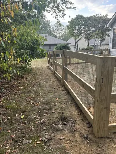 Fence installed by Upper Cumberland Fence LLC in the Upper Cumberland region of Tennessee